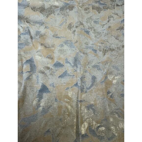 Sol Angeles x Anthropologie Shirt Short Sleeve V neck Metallic Gold Size XS - Picture 6 of 9